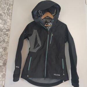 NWOT Volcom Ski Snowboard Jacket Women's XS Recco Gortex Rare